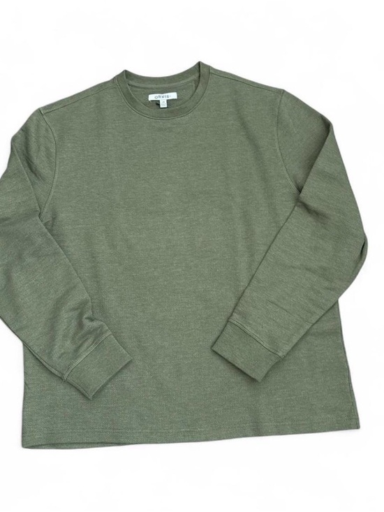 Orvis Other - Orvis Olive Crewneck Long-Sleeve Shirt